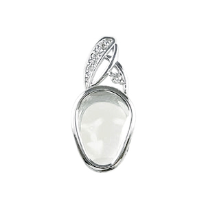 photo:18K White Gold Impressive Diamond 0.5ctUP design ring
