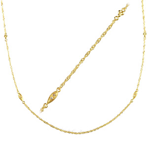 photo:24K Yellow Gold design necklace