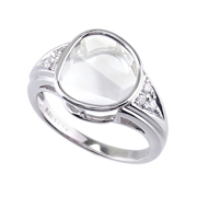 Photo:Platinum900 0.7ctUP Impressive Diamond ring